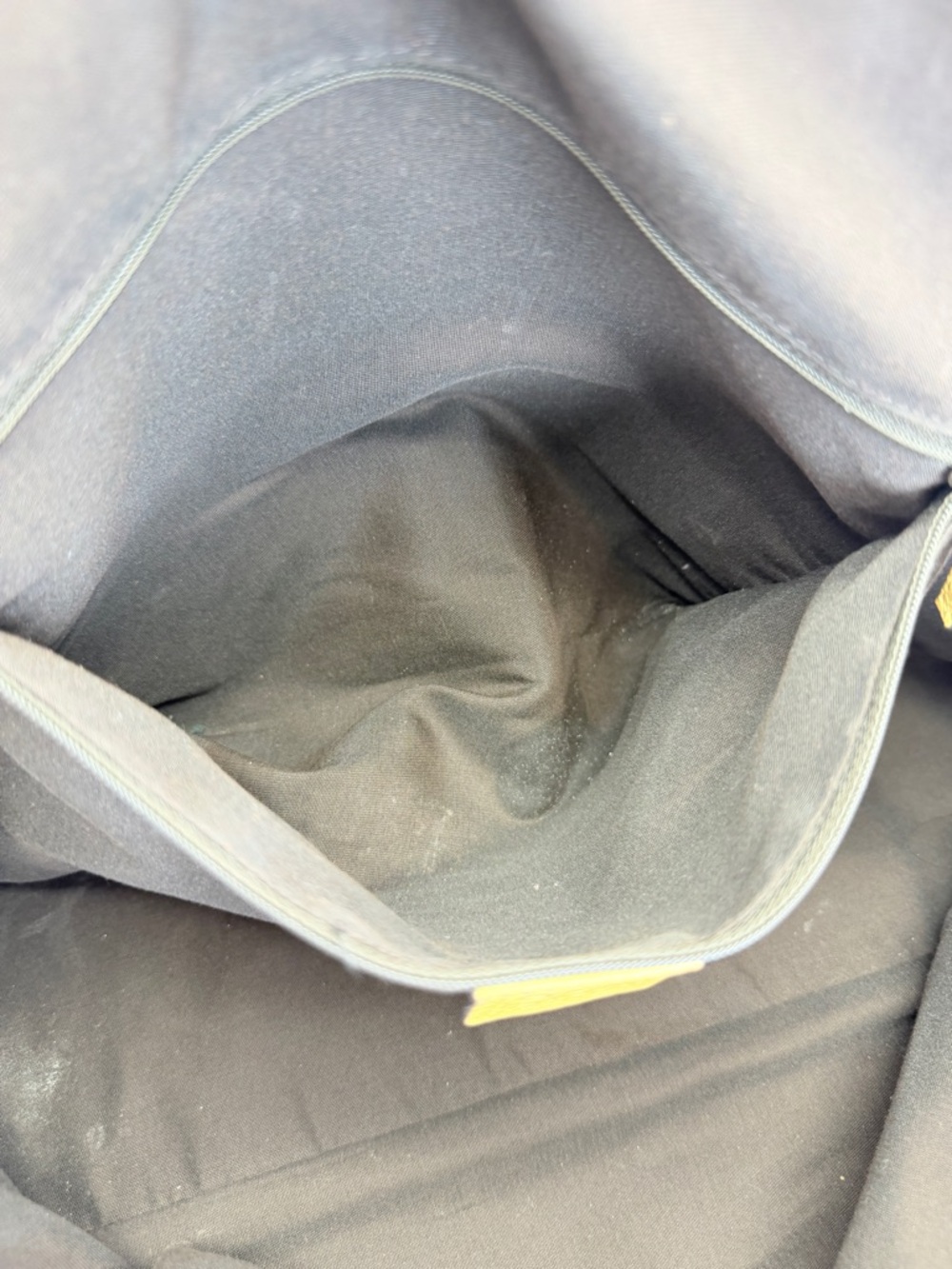 Gucci Princy Web Large Tan Leather Tote Bag Rare - Picture 14 of 16